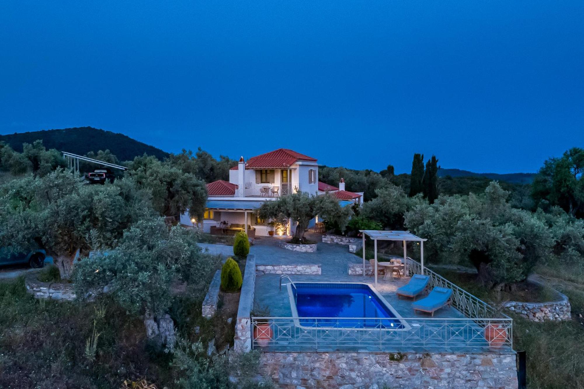 Villa Nektaria Alikias エクステリア 写真