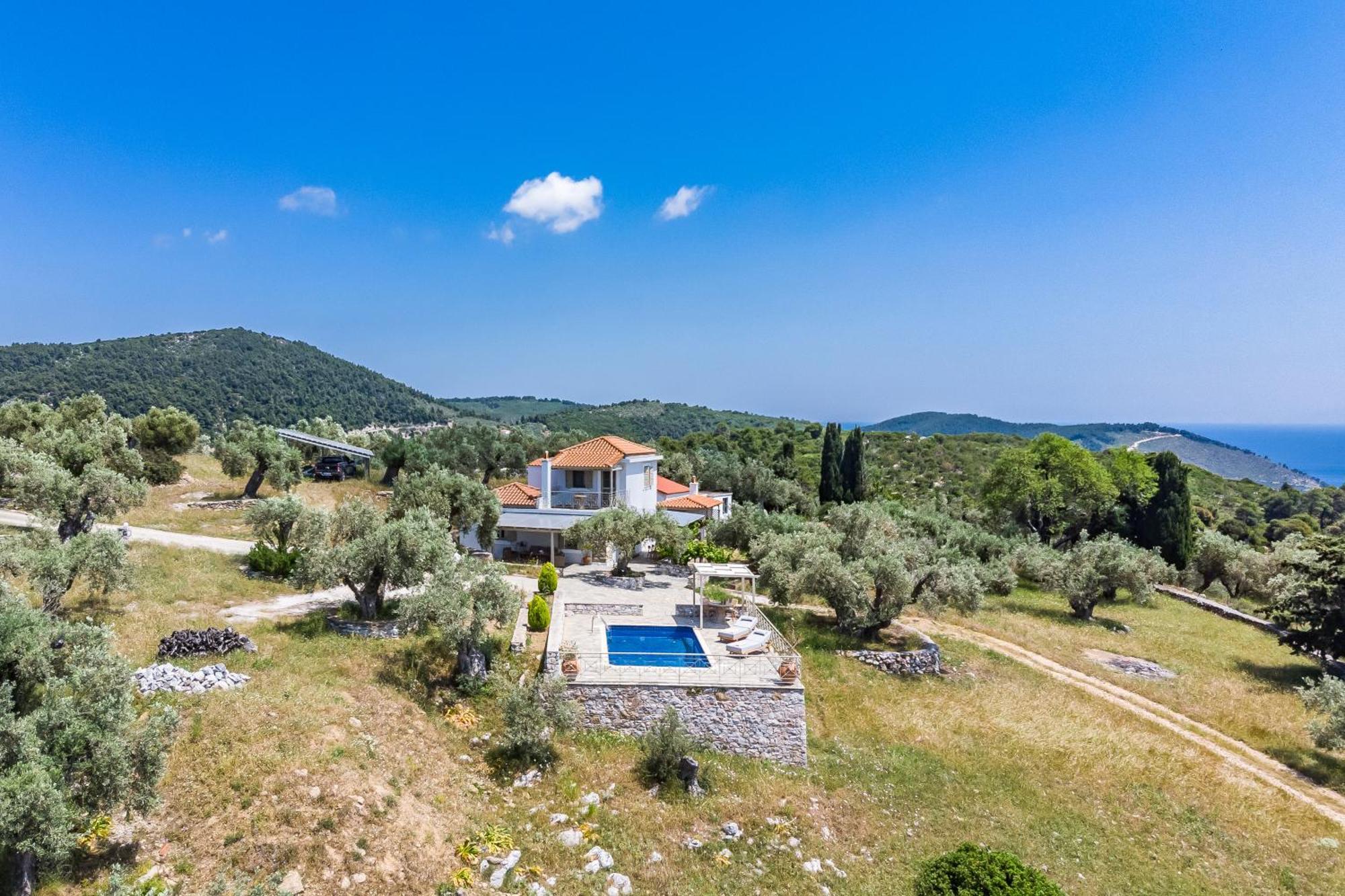 Villa Nektaria Alikias エクステリア 写真