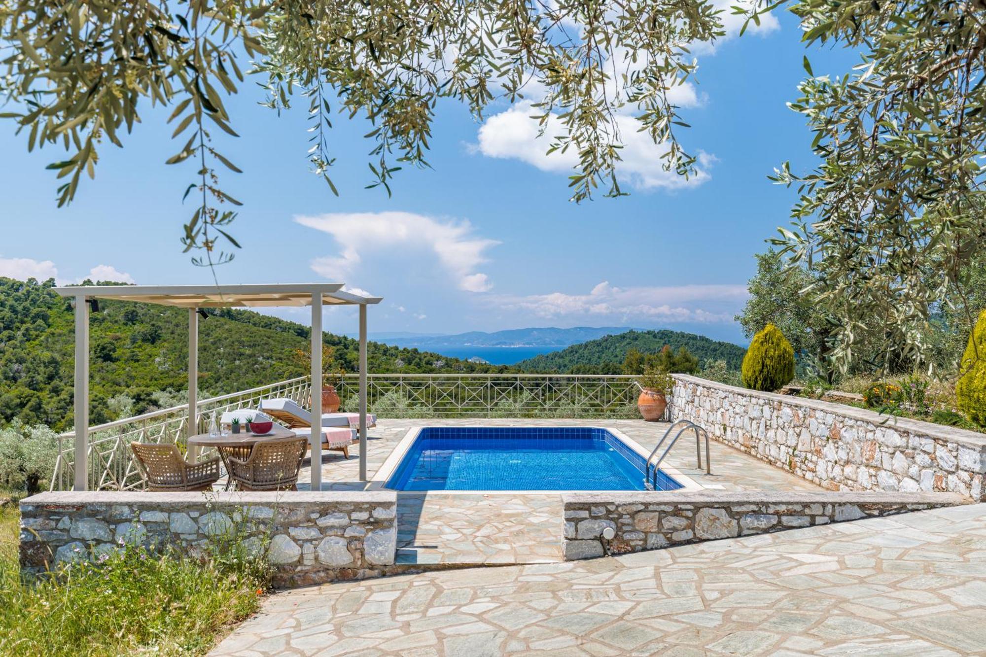 Villa Nektaria Alikias エクステリア 写真