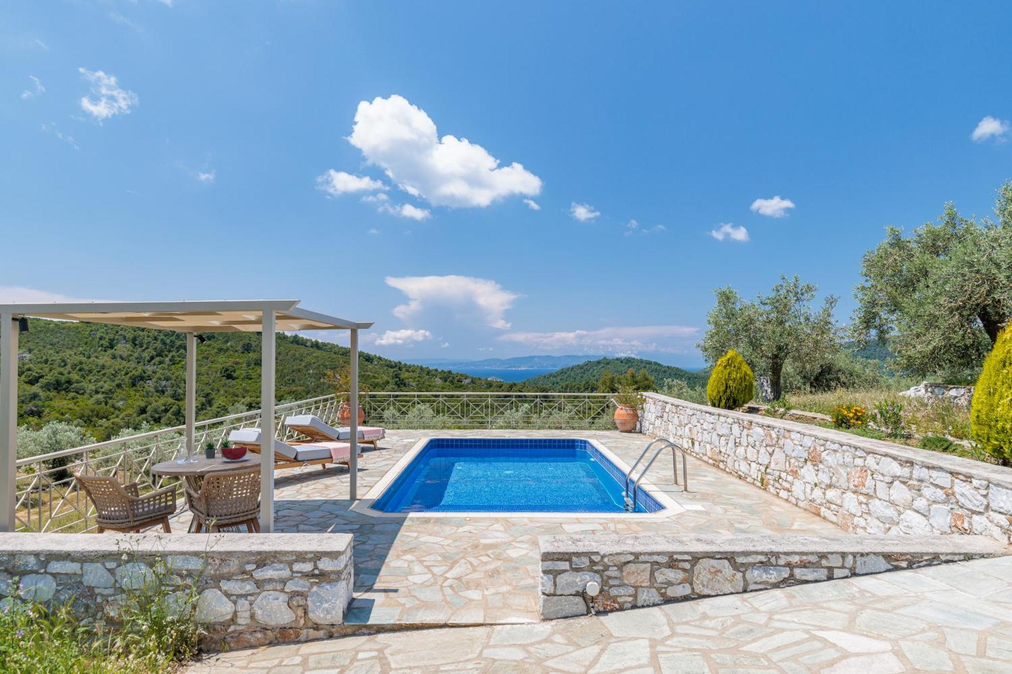 Villa Nektaria Alikias エクステリア 写真