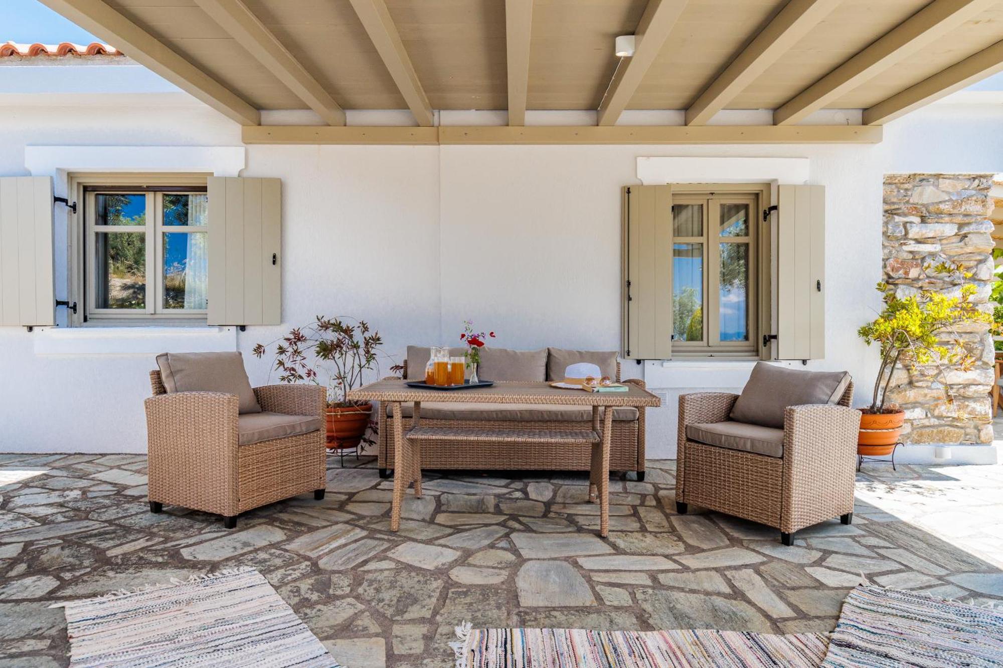 Villa Nektaria Alikias エクステリア 写真